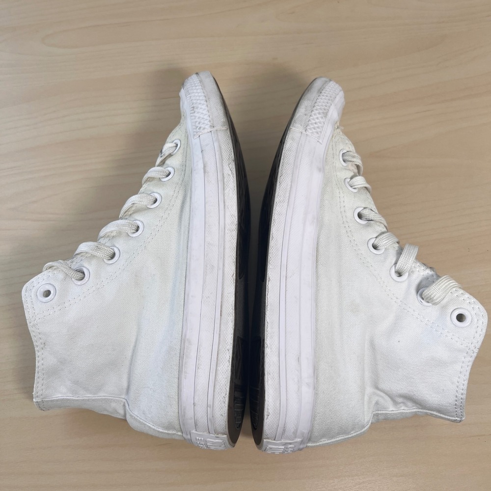 Converse Chuck Taylor All Star Women 8 White High Top LED Light Up Laces - Picture 7 of 9